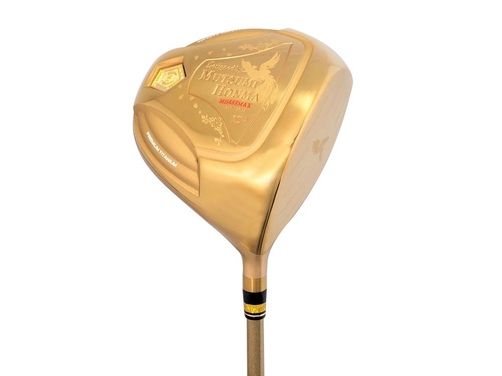 Mutsumi Honma MH488 MAX Phoenix Gold Driver - GOLF